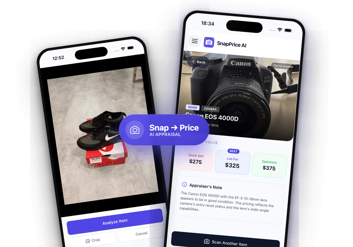 SnapPrice AI project preview