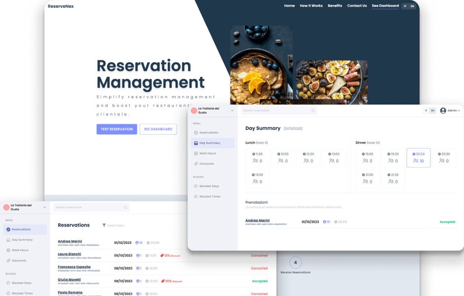 ReserveNex project preview